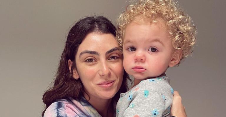 Mariana Uhlmann fala sobre o desenvolvimento do filho caçula, Vicente
