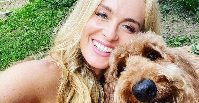 Angélica faz vídeo cortando cabelo de sua cachorrinha e encanta: ”Quase dormindo!”