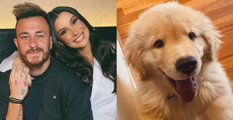 Bianca Andrade celebra um mês do cachorrinho, Nelson: ”A alegria da nossa casa”