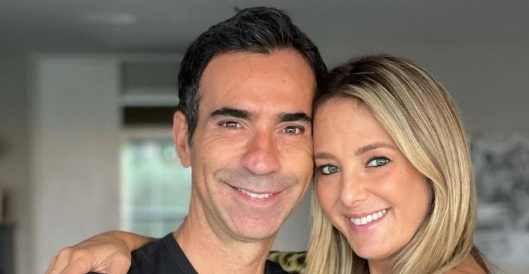 Cesar Tralli se declara no aniversário da esposa, Ticiane Pinheiro: ”Obrigado por existir”
