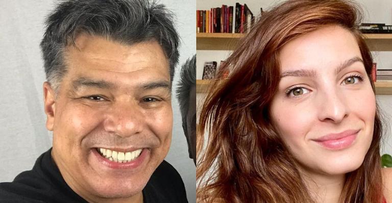 Mauricio Mattar surge com Michelle Batista nos bastidores de ‘Gênesis’: ”Sempre um prazer”