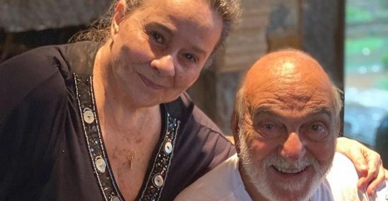 Em dia de tbt, Lima Duarte compartilha foto rara com a filha, Debora Duarte
