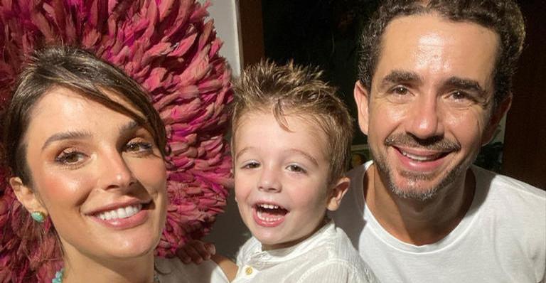 Felipe Andreoli se derrete ao publicar lindo registro com a família: ”Maluco de amor por eles”
