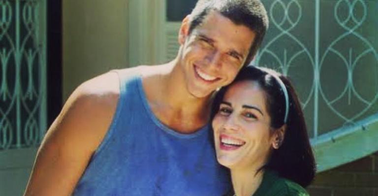 Em clima de TBT, Marcio Garcia surge com Gloria Pires em clique de 1997