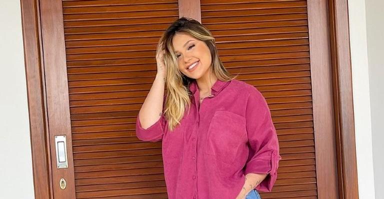 Virginia Fonseca diverte a web ao fazer risquinho na sobrancelha e pede: ”Não ri!”