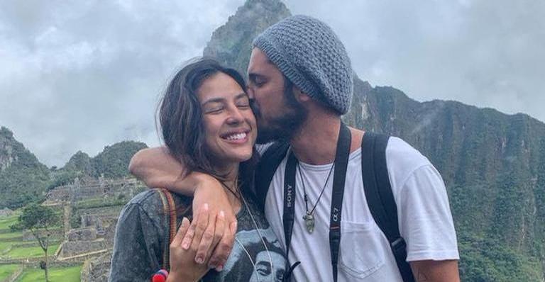 Bruno Gissoni publica clique perfeito com Yanna Lavigne em meio à natureza