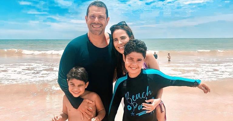 Wanessa Camargo comemora sete anos do filho caçula, João: ”Como o tempo voa!”