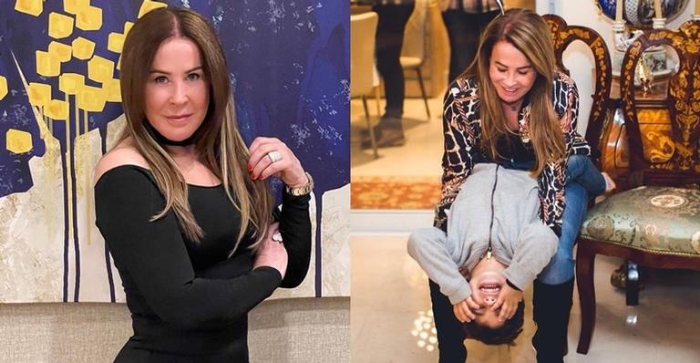 Zilu Godoi celebra sete anos do neto, João Francisco: ”Sorriso largo e fácil nos contagia”