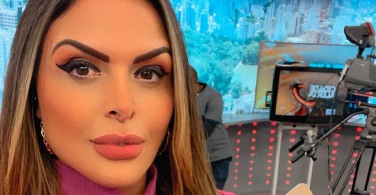 Apresentadora do ‘Cidade Alerta’ é agredida pelo ex-namorado e Record mostra indignação