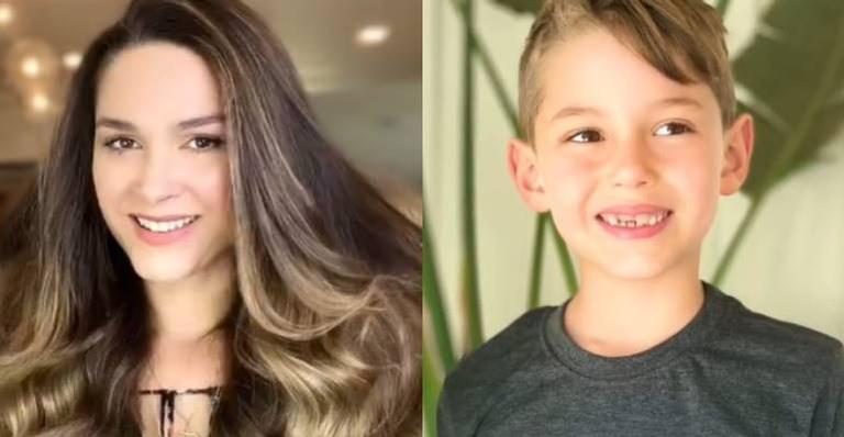 Fernanda Machado comemora aniversário de seis anos do filho mais velho: ”Menino doce”
