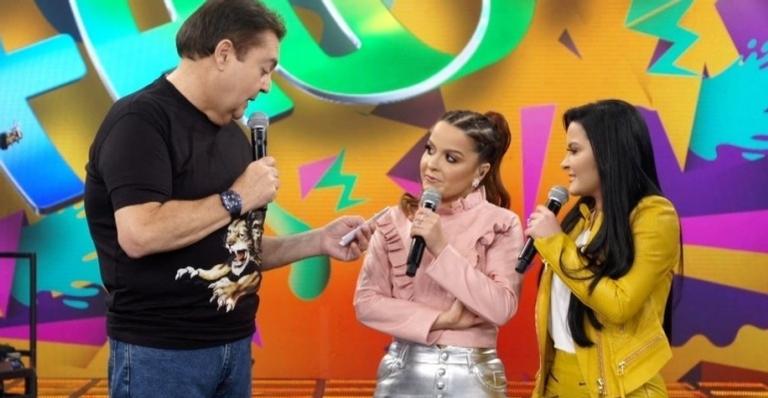 Maiara, relembra participações no ‘Domingão’ ao homenagear Faustão: ”Você é um exemplo!”