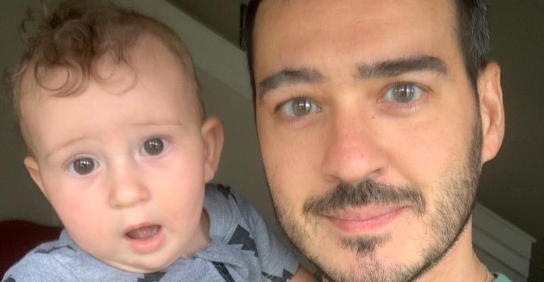 Marcos Veras compara foto de sua infância com do seu filho e semelhança impressiona