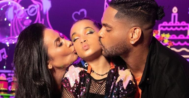 Scheila Carvalho e Tony Salles celebram aniversário de 11 anos da filha: ”Te amamos infinitamente”