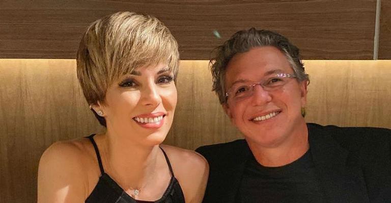 Ana Furtado compartilha cliques divertidos do treino com Boninho: ”Juntos somos power”