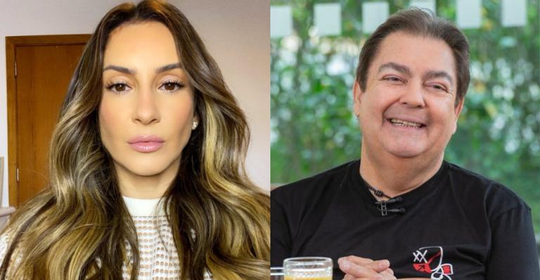 Claudia Leitte presta homenagem a Faustão: ”Que alegria tê-lo em minha vida”