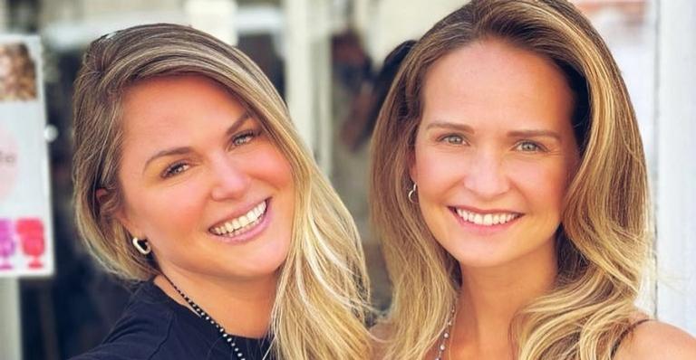 Fernanda Rodrigues posta foto com Susana Werner e se declara para a amiga: ”Te amo”