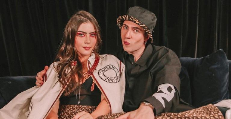 Leo Picon publica registro belíssimo com Jade Picon e brinca: ”Gêmeos”