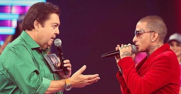 MC Guimê homenageia Faustão: ”Um dos melhores apresentadores do mundo”