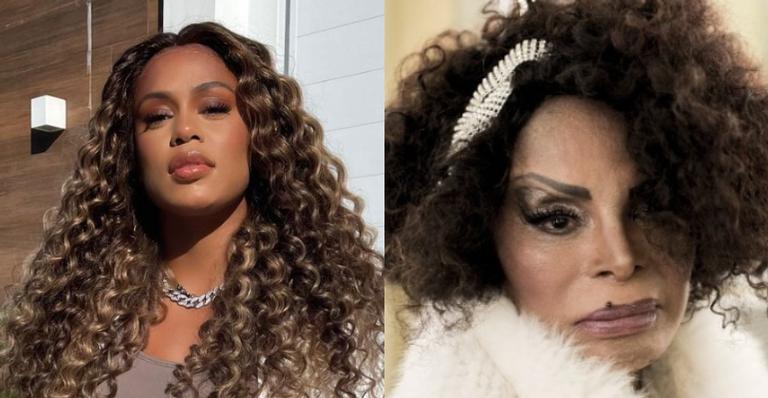 MC Rebecca parabeniza Elza Soares com belíssima homenagem: ”Me inspira todos os dias”