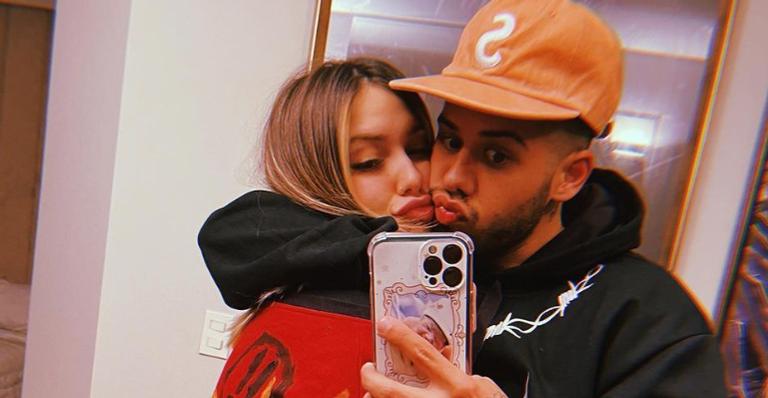 Zé Felipe se declara para Virginia Fonseca nas redes: ”Linda da minha vida!”