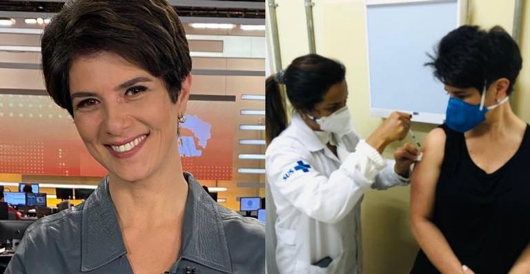 Mariana Godoy recebe primeira dose da vacina contra a Covid-19: ”Muito obrigada a todos”