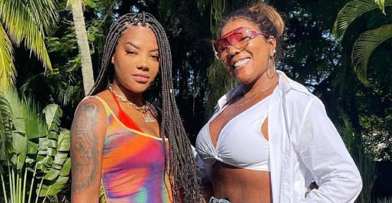 Ludmilla compartilha lindo registro para celebrar o aniversário da mãe, Silvana