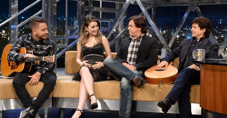 Sandy relembra momento especial com Junior em show de Chitãozinho e Xororó