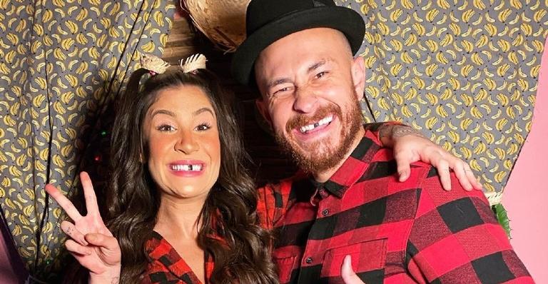 Grávida, Bianca Andrade derrete os internautas ao mostrar arraial em família