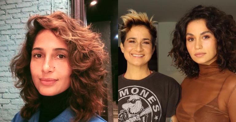 No Dia do Orgulho LGBTQIA+, Camila Pitanga celebra gravidez de Nanda Costa