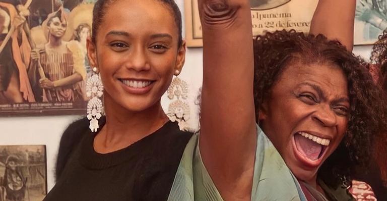 Taís Araujo faz linda declaração no aniversário de Zezé Motta: ”Te amo e te saúdo diariamente”