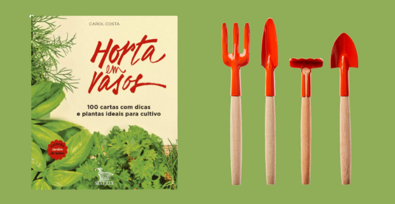 Livros, acessórios, mangueira e muito mais: 12 itens para quem ama jardinagem