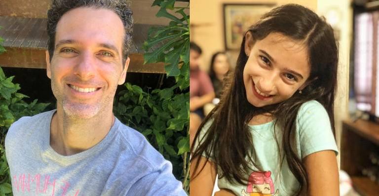 Mouhamed Harfouch comemora aniversário de nove anos da filha: ”Te amo”