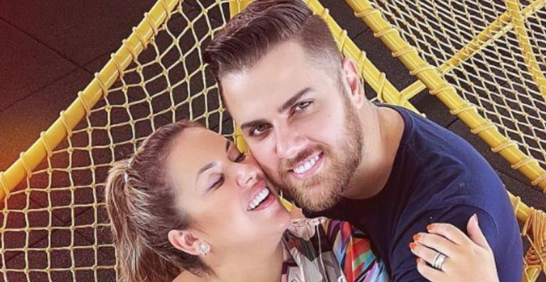 Natália Toscano compartilha cliques românticos de ensaio com o marido, Zé Neto: ”Te amo”