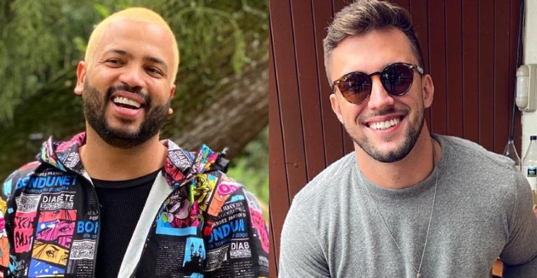 Projota recebe a visita de Arthur Picoli em sua casa: ”Finalmente o encontro”