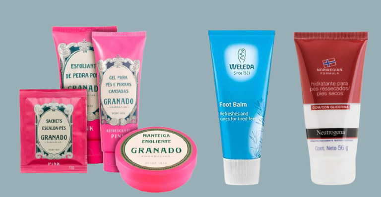 Cuidados com os pés: 6 produtos para a rotina de self care