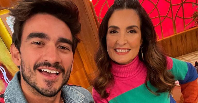 Com Fátima Bernardes, Gui Napolitano agradece participação no ‘Encontro’: ”Obrigado pelo carinho”