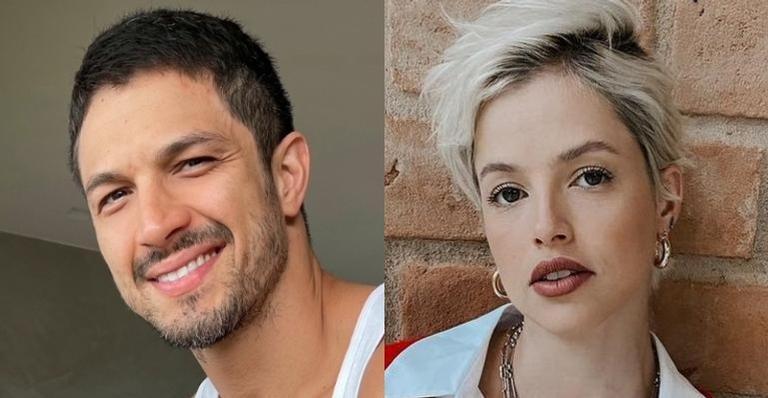 Romulo Estrela surge com Agatha Moreira nos bastidores de gravações da série ‘Verdades Secretas 2’