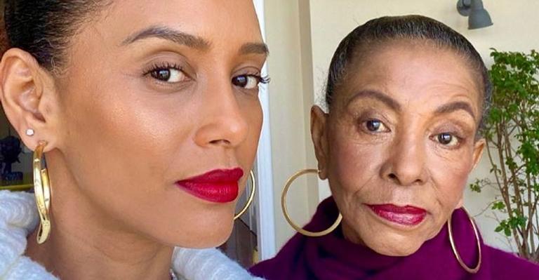 Taís Araújo celebra aniversário da mãe com linda homenagem: ”Mais maravilhosa da minha vida”