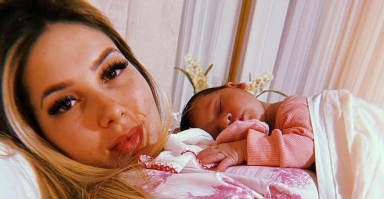 Virginia Fonseca encanta ao postar clique com Maria Alice e o sogro, Leonardo: ”Amo vocês!”