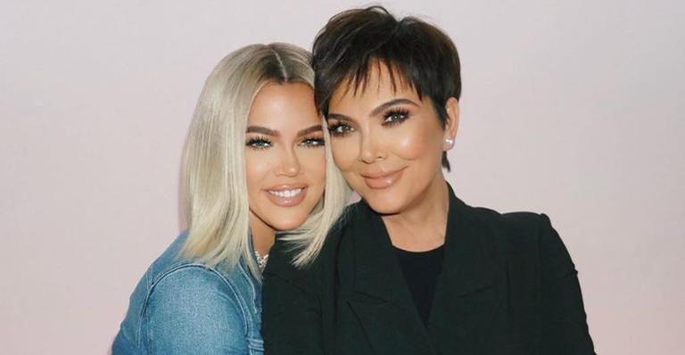 Khloé Kardashian diverte web ao compartilhar meme hilário de Kris Jenner