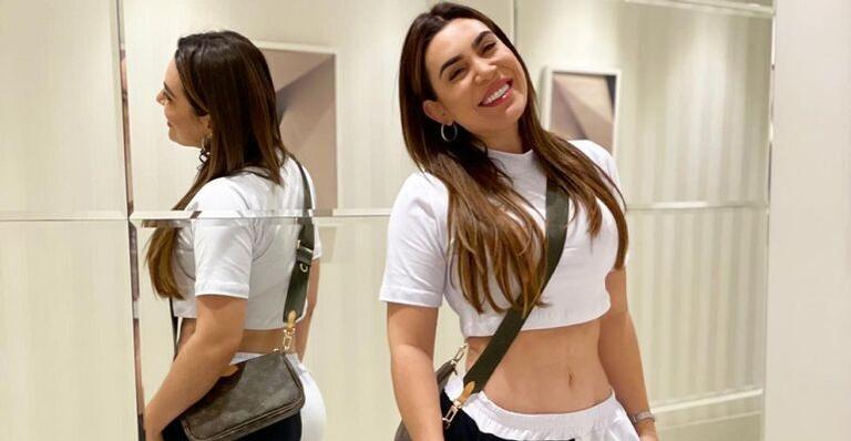 Naiara Azevedo monta look de frio colorido e chama atenção: ”Toda linda”