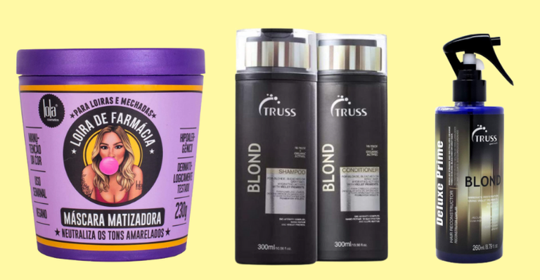 6 produtos para a rotina capilar dos fios loiros