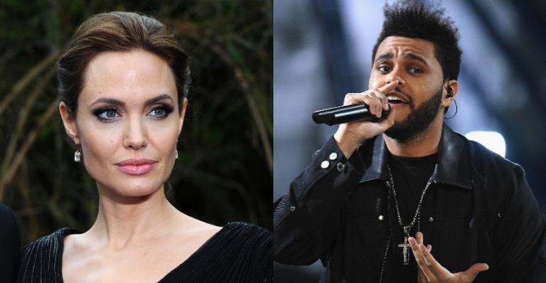 Angelina Jolie e The Weeknd jantam juntos em Los Angeles