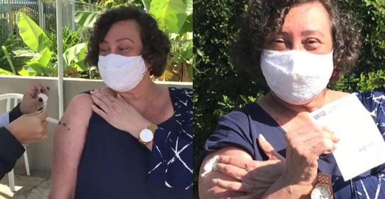 Bárbara Bruno toma segunda dose da vacina contra a Covid-19: ”Sou uma sobrevivente”
