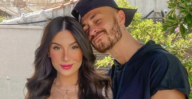 Fred se derrete ao publicar clique do ensaio gestante de Bianca Andrade