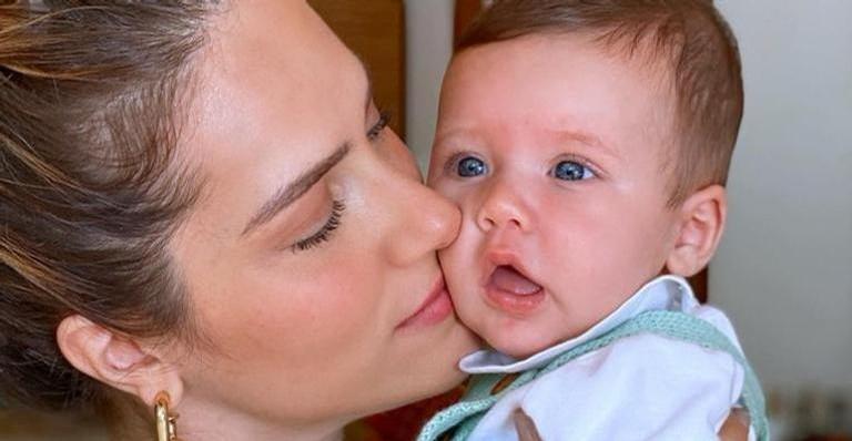 Giovanna Ewbank explode o fofurômetro ao publicar fotos fofas com Zyan e fãs comparam: ”Sua cara”