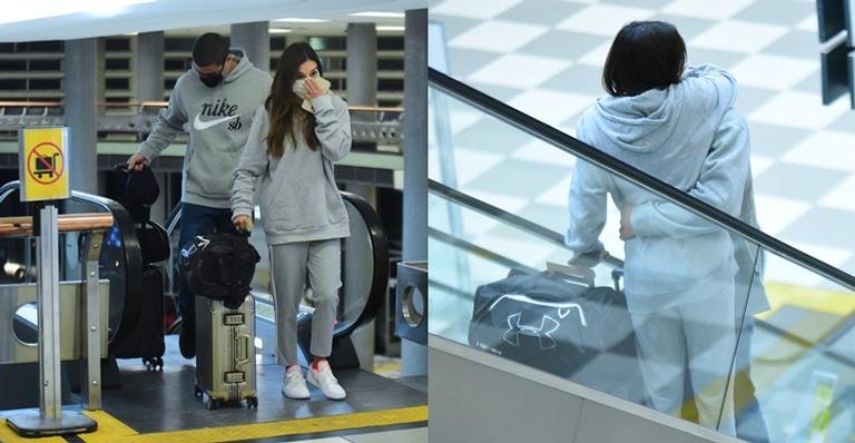 Mariana Rios é flagrada com novo affair em aeroporto de São Paulo