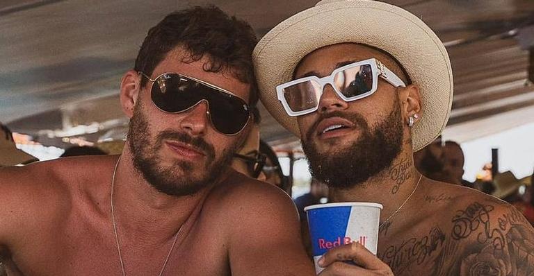 Neymar Jr. comemora aniversário de Bruninho Rezende: ”Te amo!”