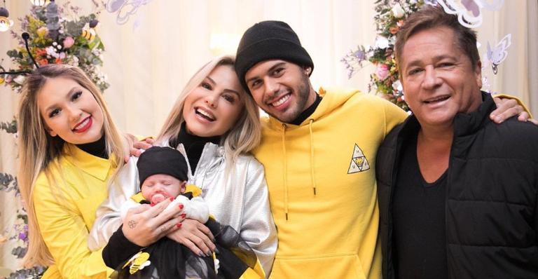 Poliana Rocha celebra primeiro mês da neta, Maria Alice e se derrete: ”Nós te amamos, pequena!”