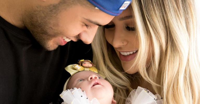 Virginia Fonseca e Zé Felipe celebram primeiro mesversário de Maria Alice: “Maravilhosos!”